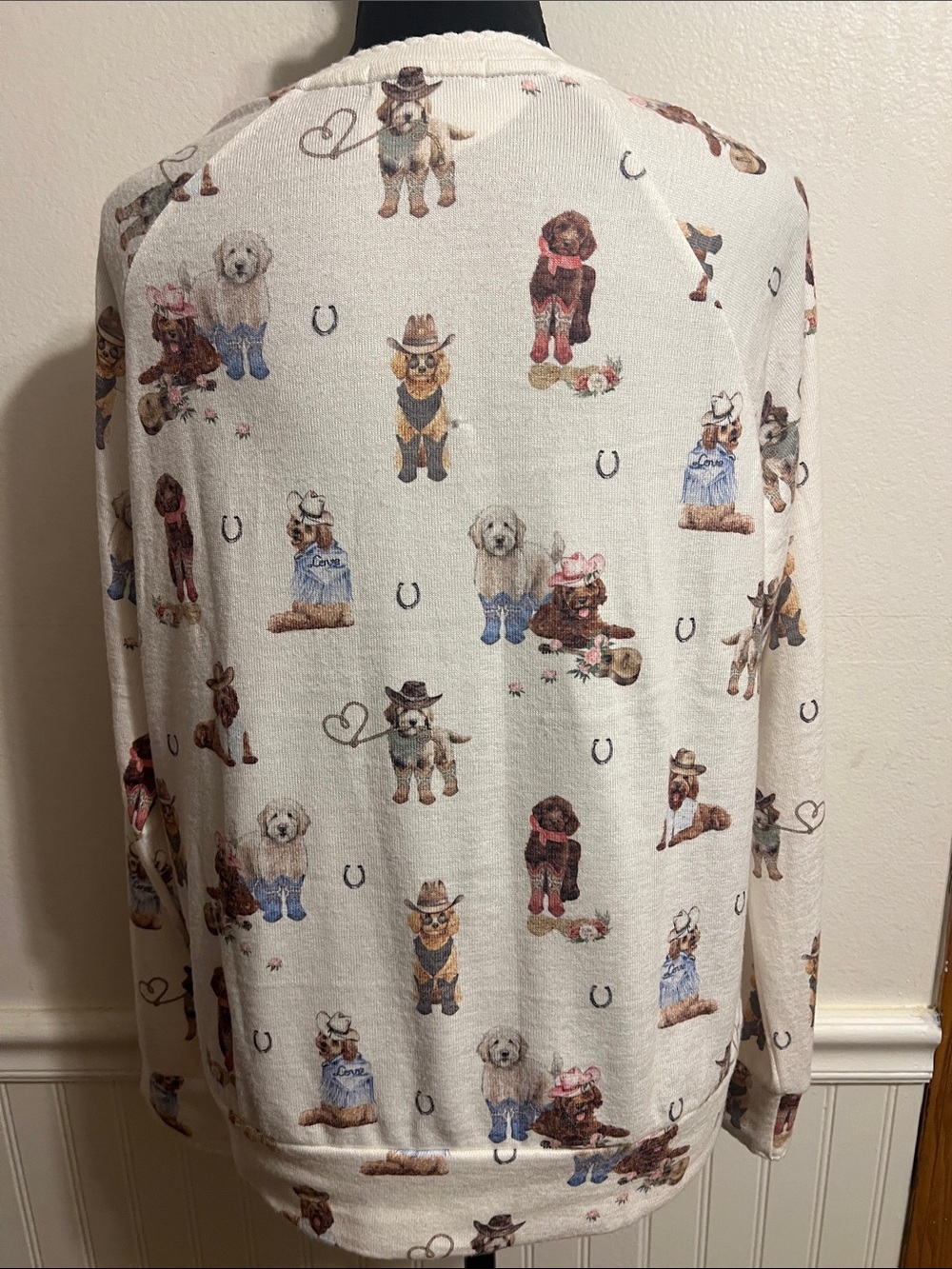 PJ SALVAGE Ruff On The Range Dog Long Sleeve Top - Picture 10 of 14
